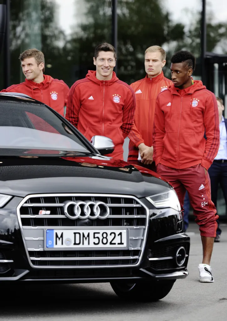 Thomas Müller, Robert Lewandowski, Holger Badstuber, Kingsley Coman